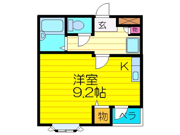 WESTヒルズ岸和田の物件間取画像